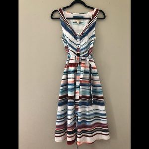 EUC Anthropologie- Moulinette Soeurs  stripe dress
